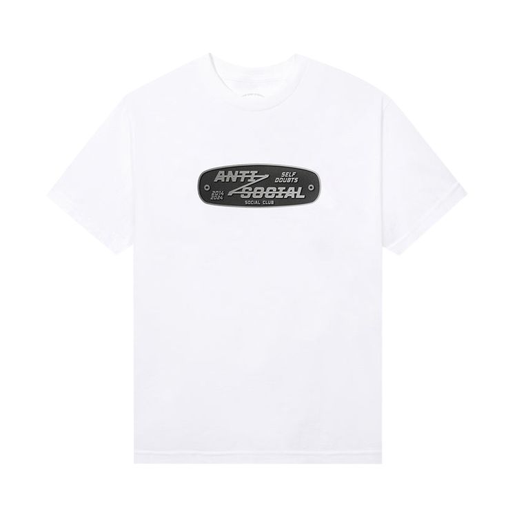 Anti Social Social Club Rough Terrain Tee White