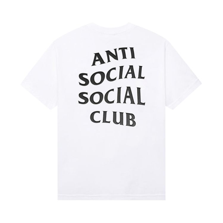 Anti Social Social Club Rough Terrain Tee White