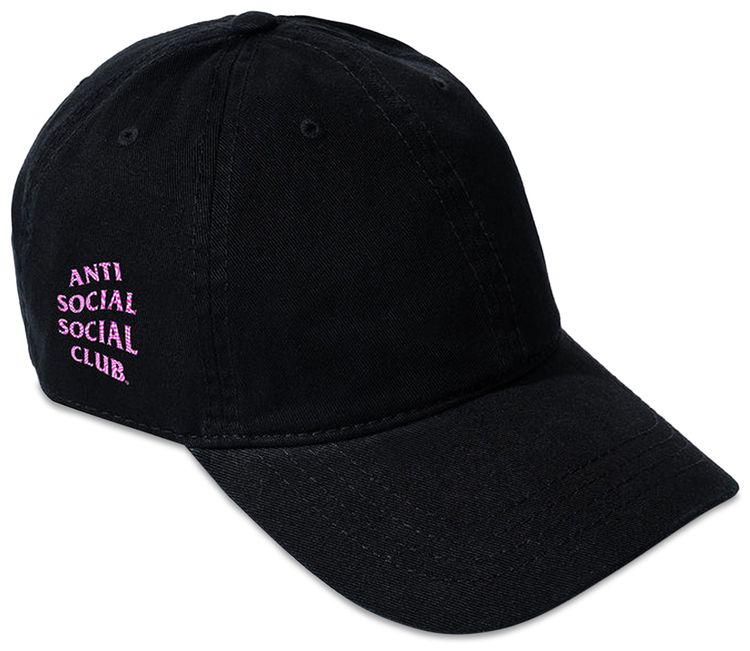Anti Social Social Club System Cap Black