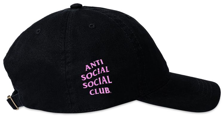 Anti Social Social Club System Cap Black