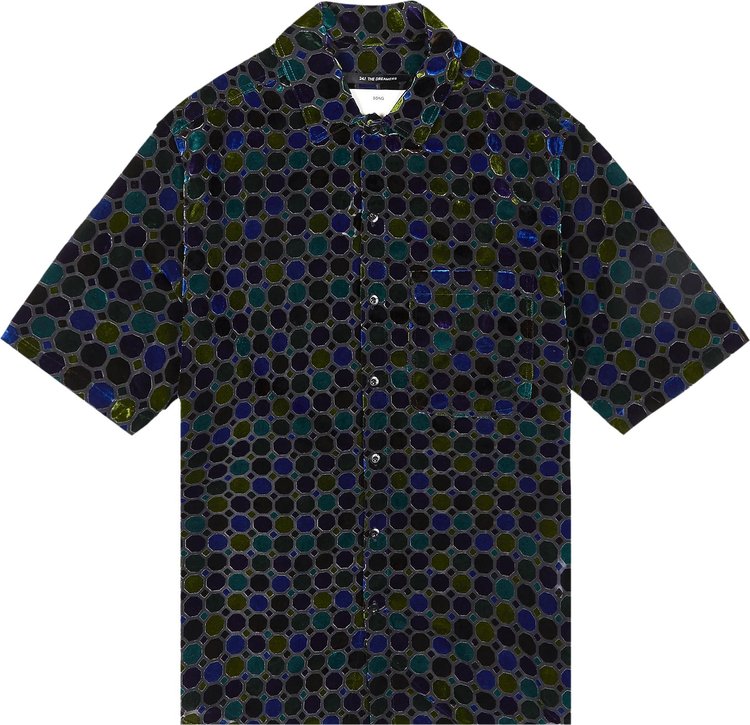 Song for the Mute Short-Sleeve Oversized Shirt 'Multicolor'