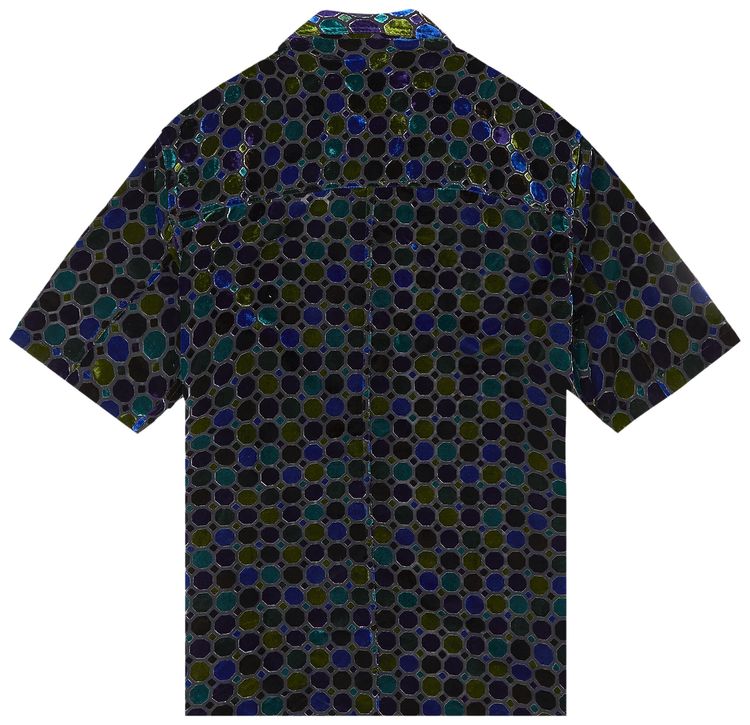 Song for the Mute Short Sleeve Oversized Shirt Multicolor