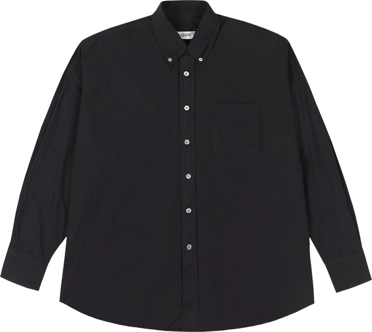Our Legacy Classic Buttown Down Shirt 'Black'