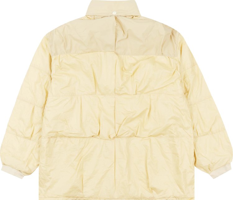 Our Legacy Nylon Zip Up Jacket Cream