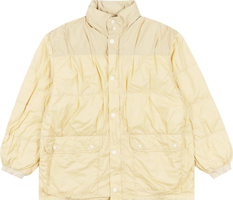 Our Legacy Nylon Zip Up Jacket Cream