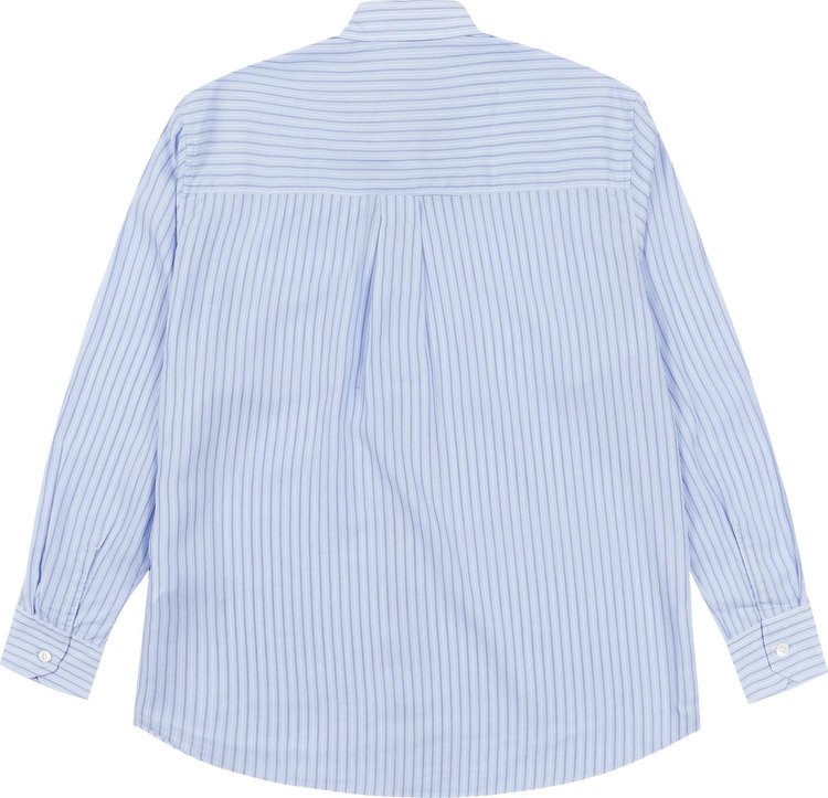 Our Legacy Fluid Tencel Above Button Down Shirt Blue