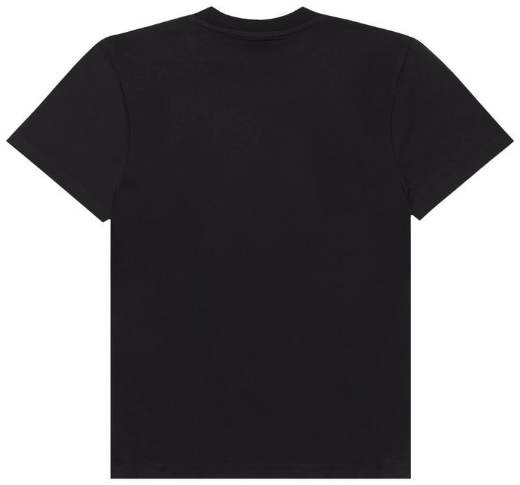 Martine Rose Shrunken T Shirt Black