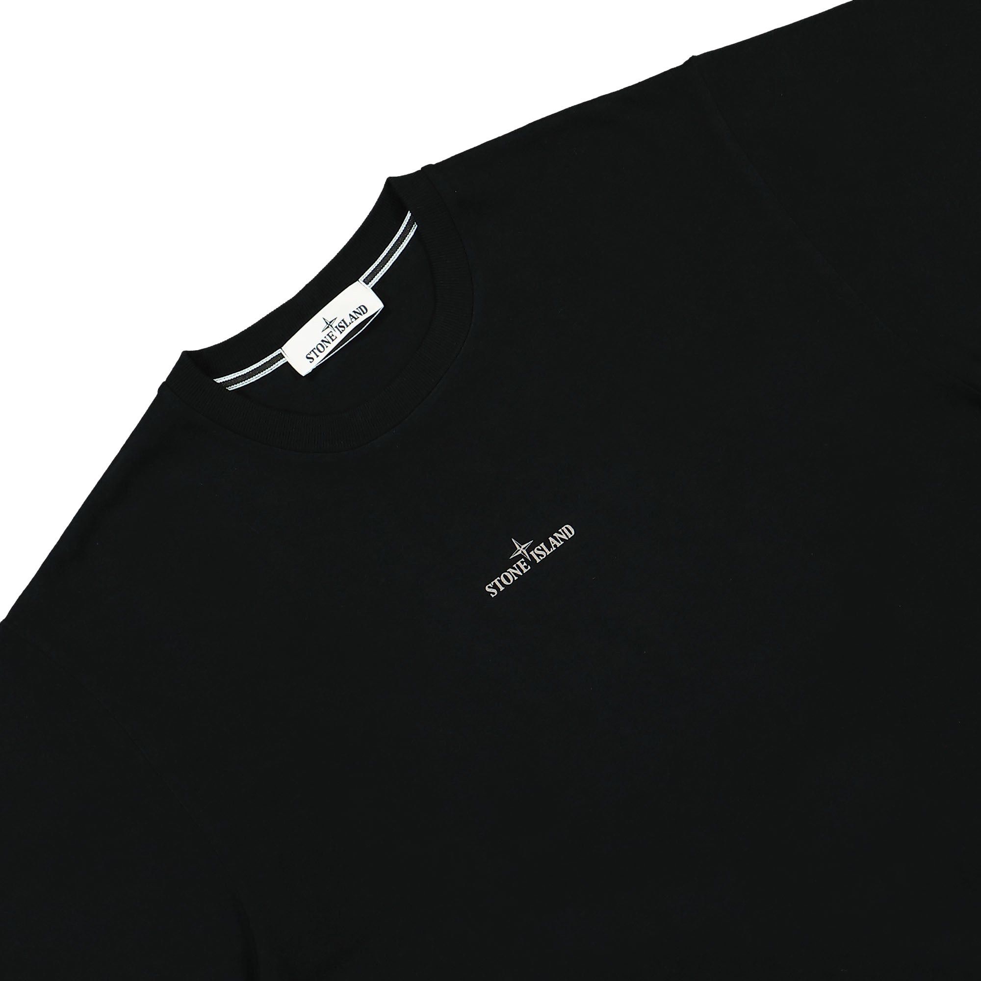 Buy Stone Island Logo Tee Black 80152RCE6 V0029 GOAT UK