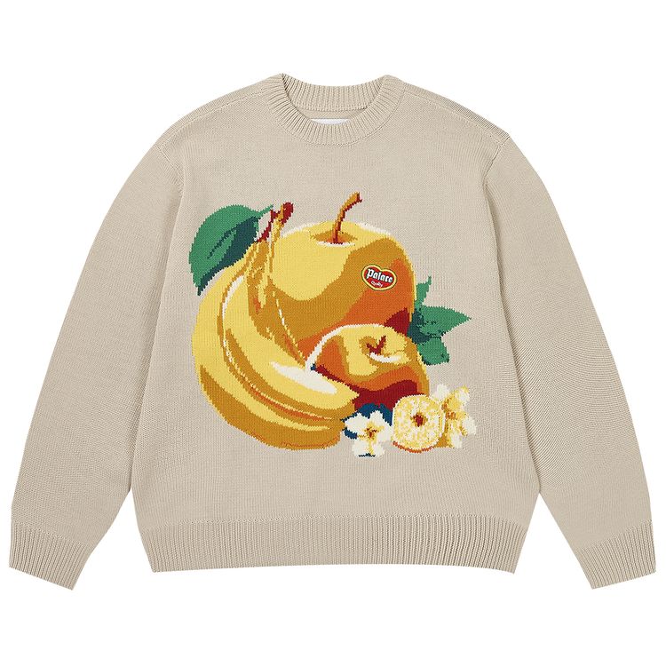 Palace Fruit Life Knit Soft White