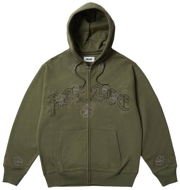 Palace Flexus Zip Hood The Deep Green