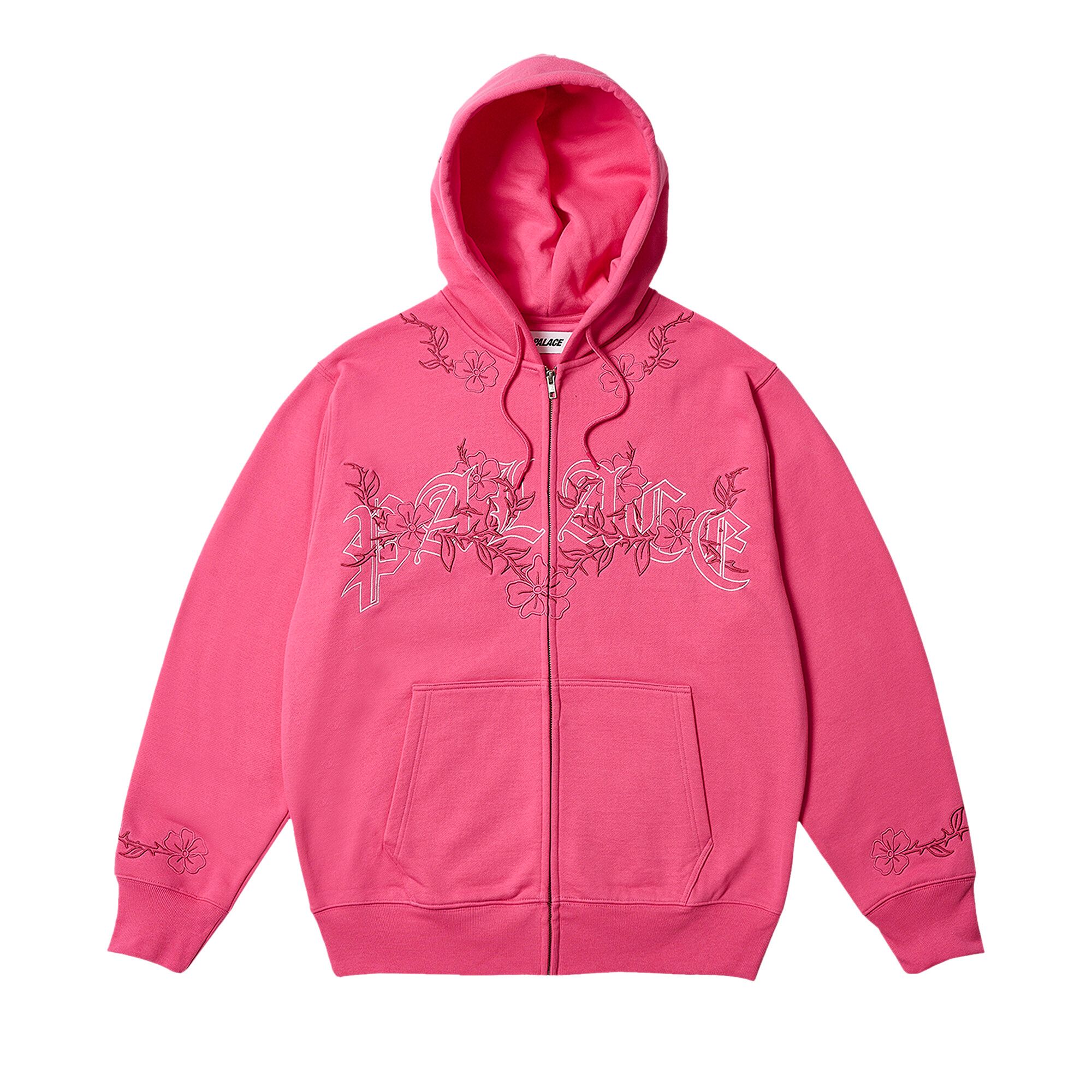 Buy Palace Flexus Zip Hood 'Fruity Pink' - P26CS026 | GOAT