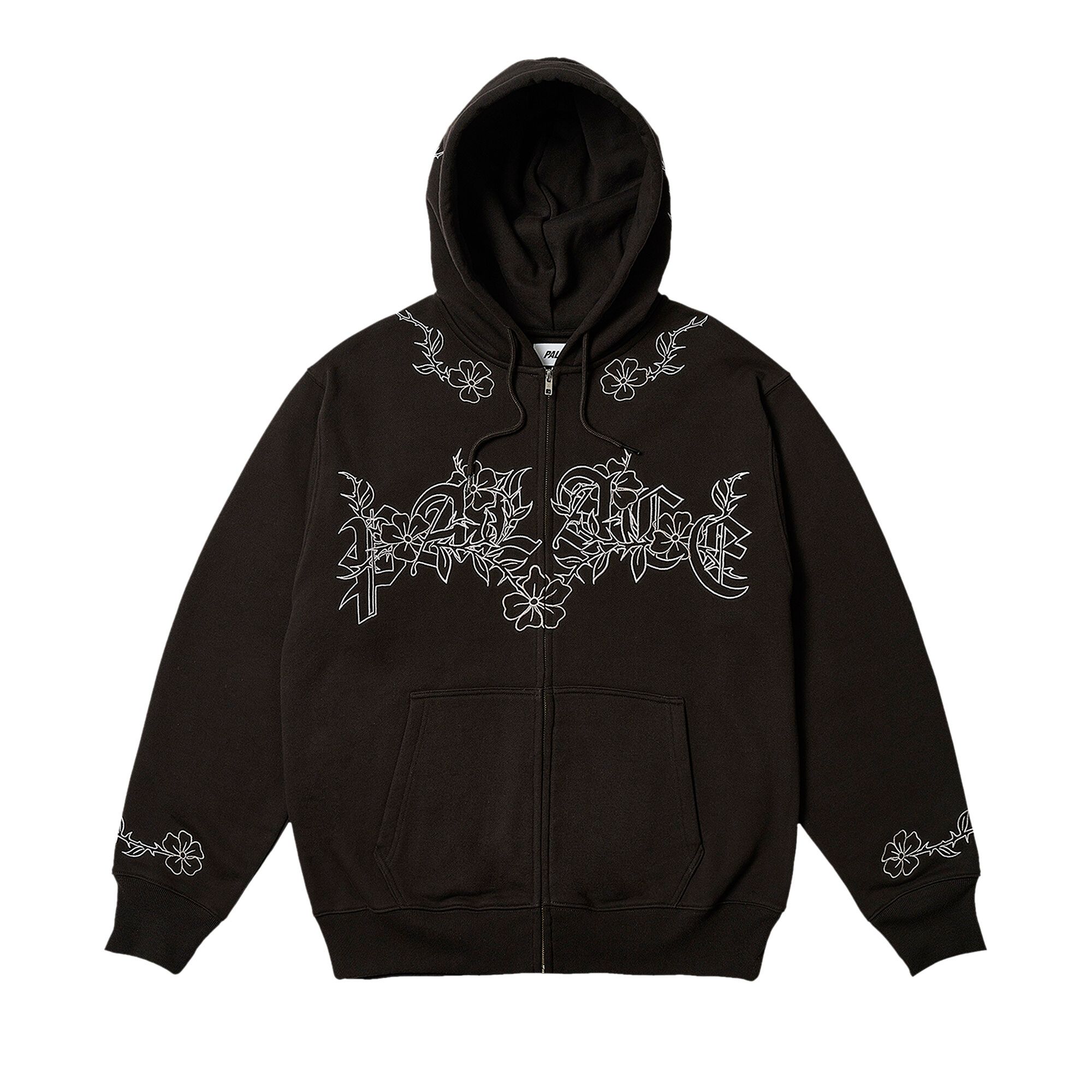 Buy Palace Flexus Zip Hood 'Black' - P26CS025 | GOAT