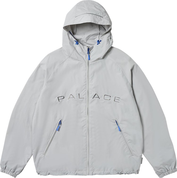 Palace Arc Shell Hooded Jacket 'Arctic Grey'