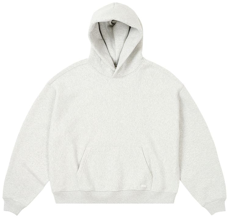 Palace Unisex Hood Grey Marl
