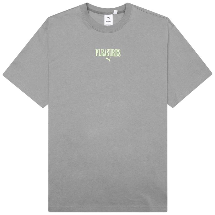 Puma x Pleasures Graphic Tee Stormy Slate