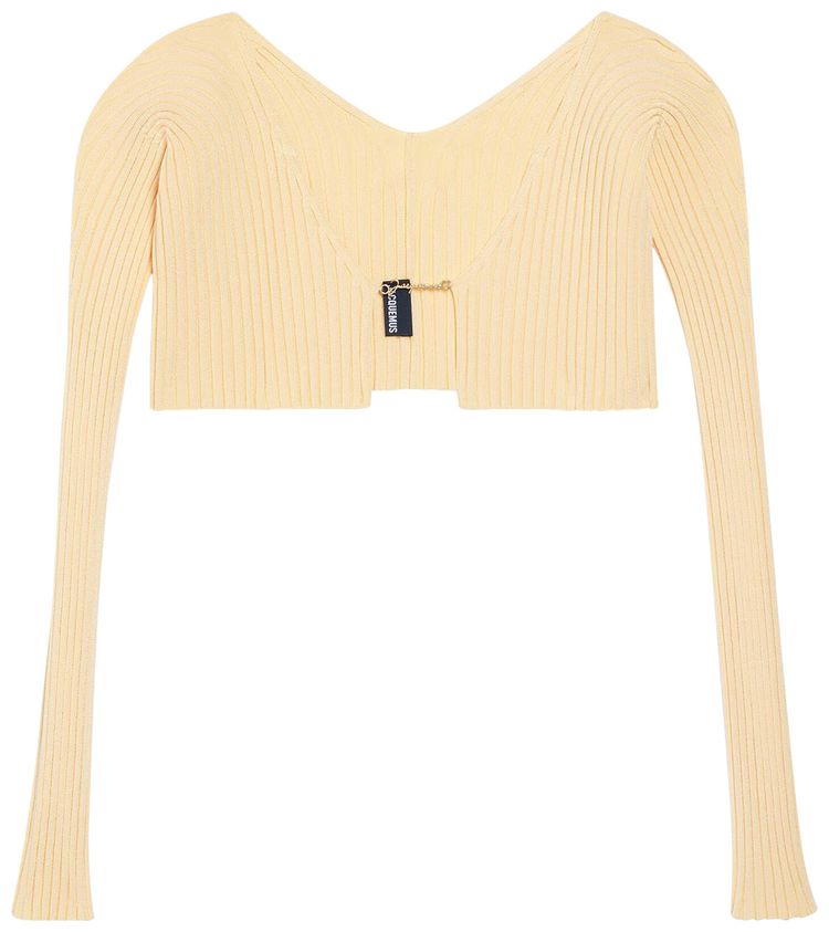 Jacquemus La Maille Pralu Light Yellow