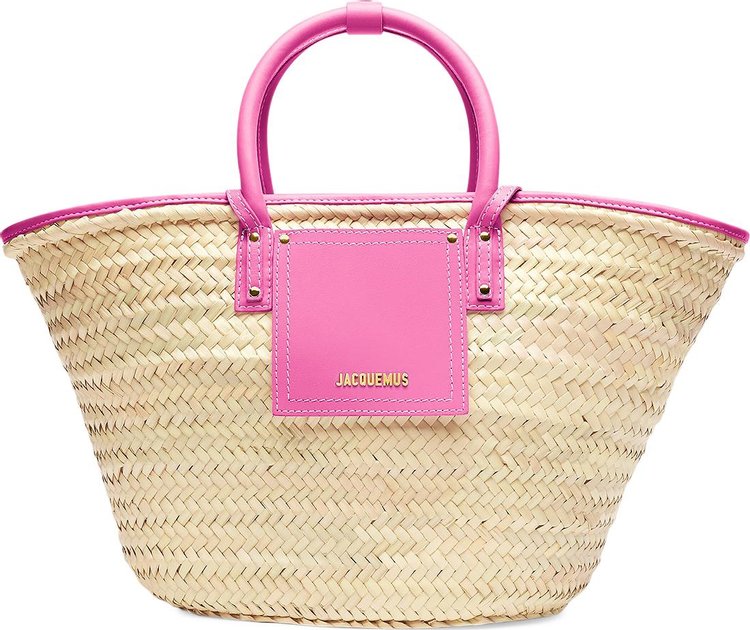 Jacquemus Le Panier Soli Neon Pink