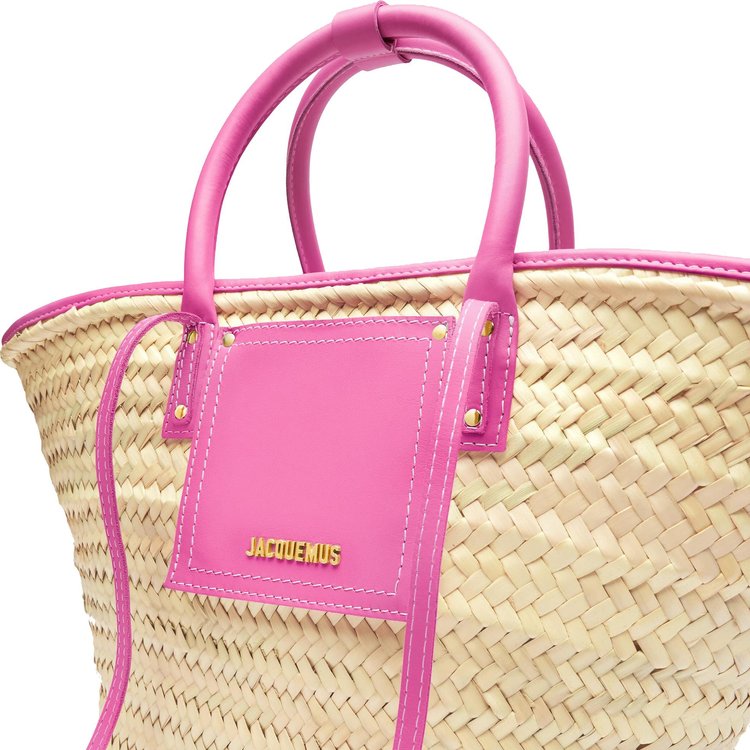 Jacquemus Le Panier Soli Neon Pink