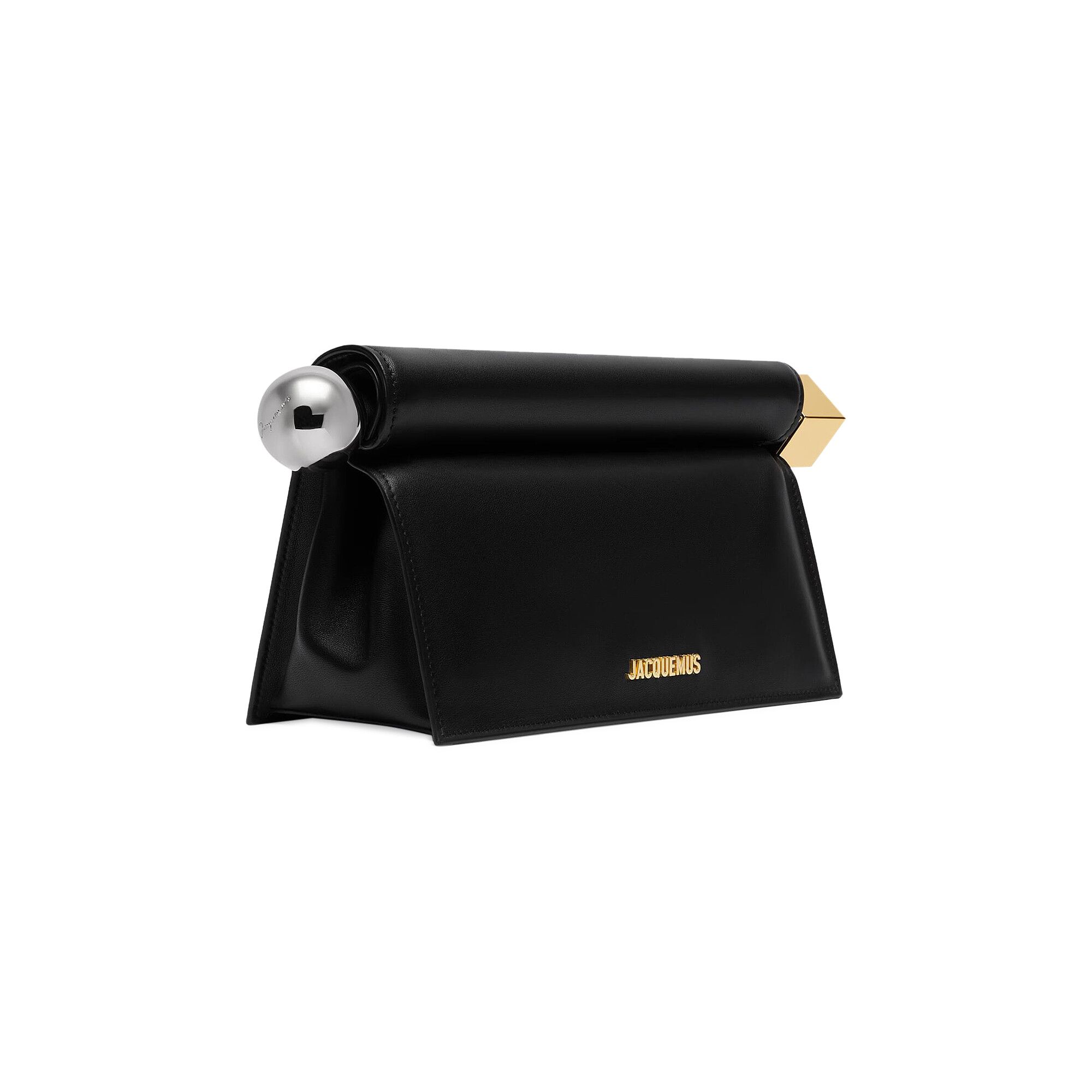 Buy Jacquemus La Pochette Rond Carre 'Black' - 233BA356 3171 Buy Jacquemus La Pochette Rond Carre 'Black' - 233BA356 3171