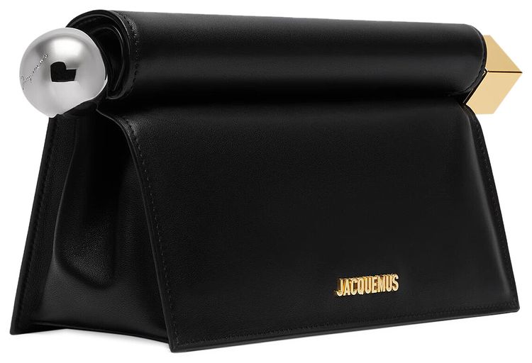 Jacquemus La Pochette Rond Carre Black