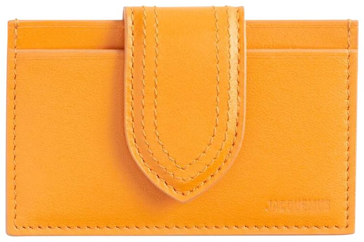 Jacquemus Le Porte Carte Bambino Dark Orange