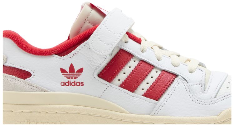 Adidas Forum 84 Low White Vivid Red