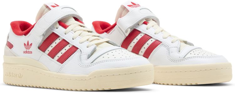 Adidas Forum 84 Low White Vivid Red
