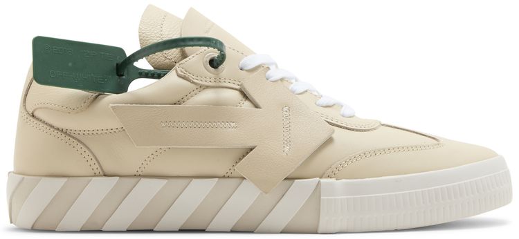 Off White Vulc Sneaker Beige