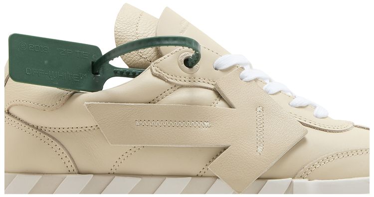 Off White Vulc Sneaker Beige