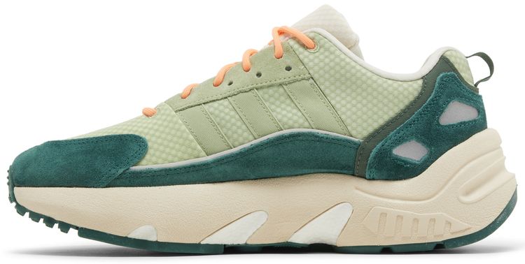 Adidas ZX 22 Boost Ecru Tint Core Green