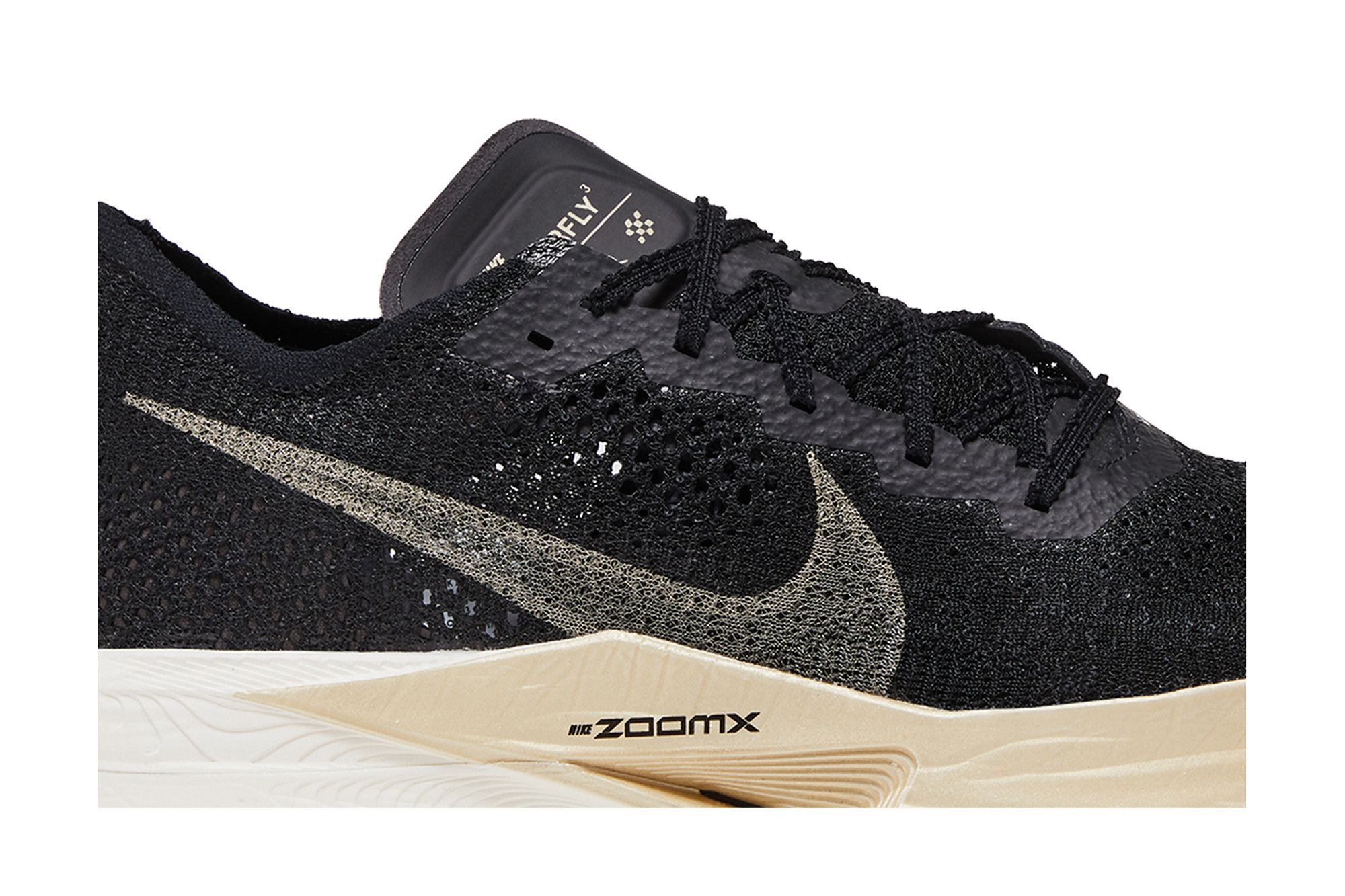 Buy ZoomX VaporFly Next% 3 'Black Metallic Gold Grain