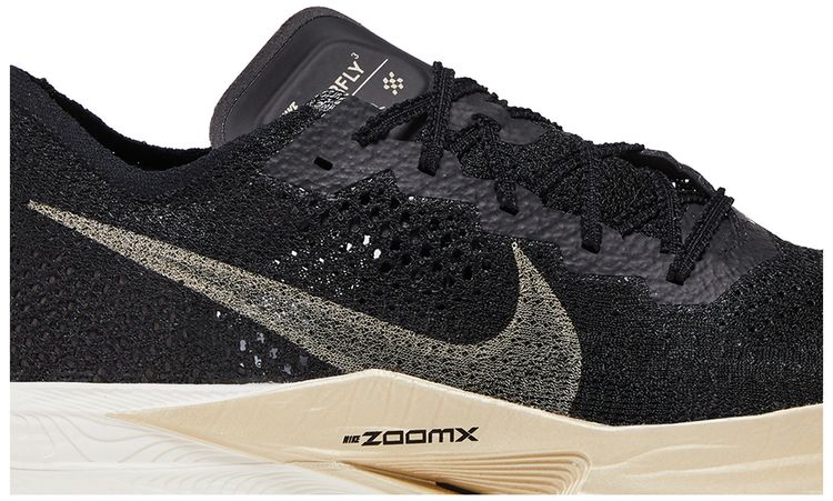 Nike ZoomX VaporFly Next 3 Black Metallic Gold Grain