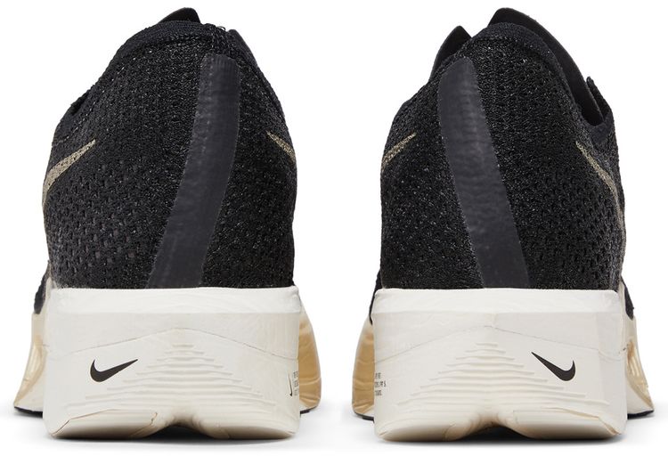 Nike ZoomX VaporFly Next 3 Black Metallic Gold Grain