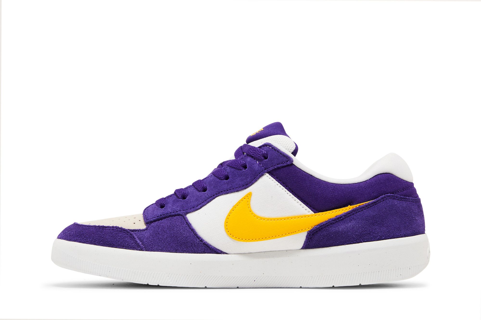 purple and yellow nike sneakers