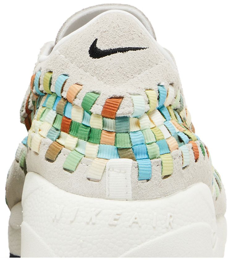 Wmns Air Footscape Woven Summit White Rainbow