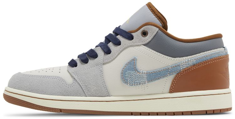 Air Jordan 1 Low SE Repaired Denim Swoosh