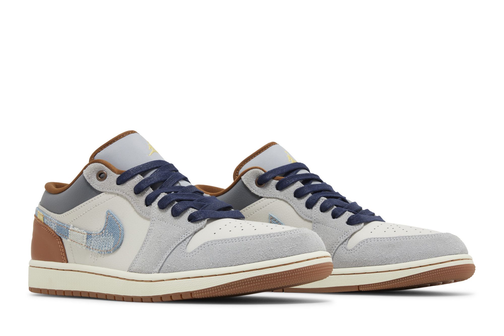 Buy Air Jordan 1 Low SE 'Repaired Denim Swoosh' - FZ5042 041 | GOAT