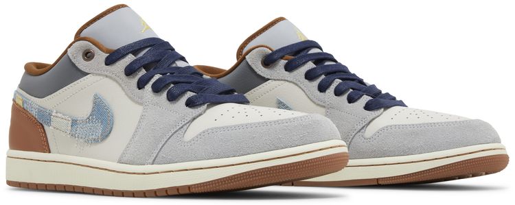 Air Jordan 1 Low SE Repaired Denim Swoosh