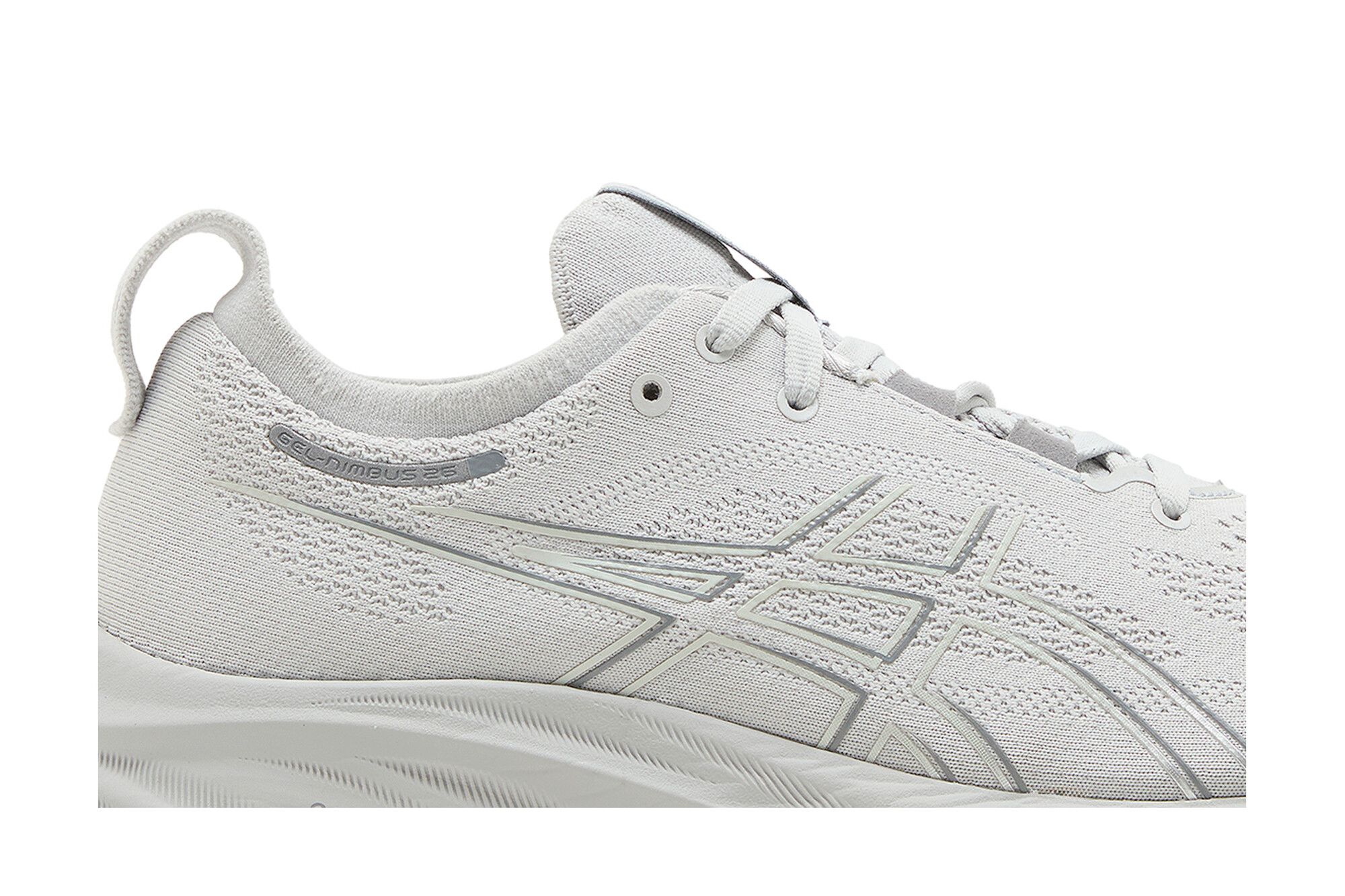 Size 11.0 Gel Nimbus 26 'Concrete Pure Silver'