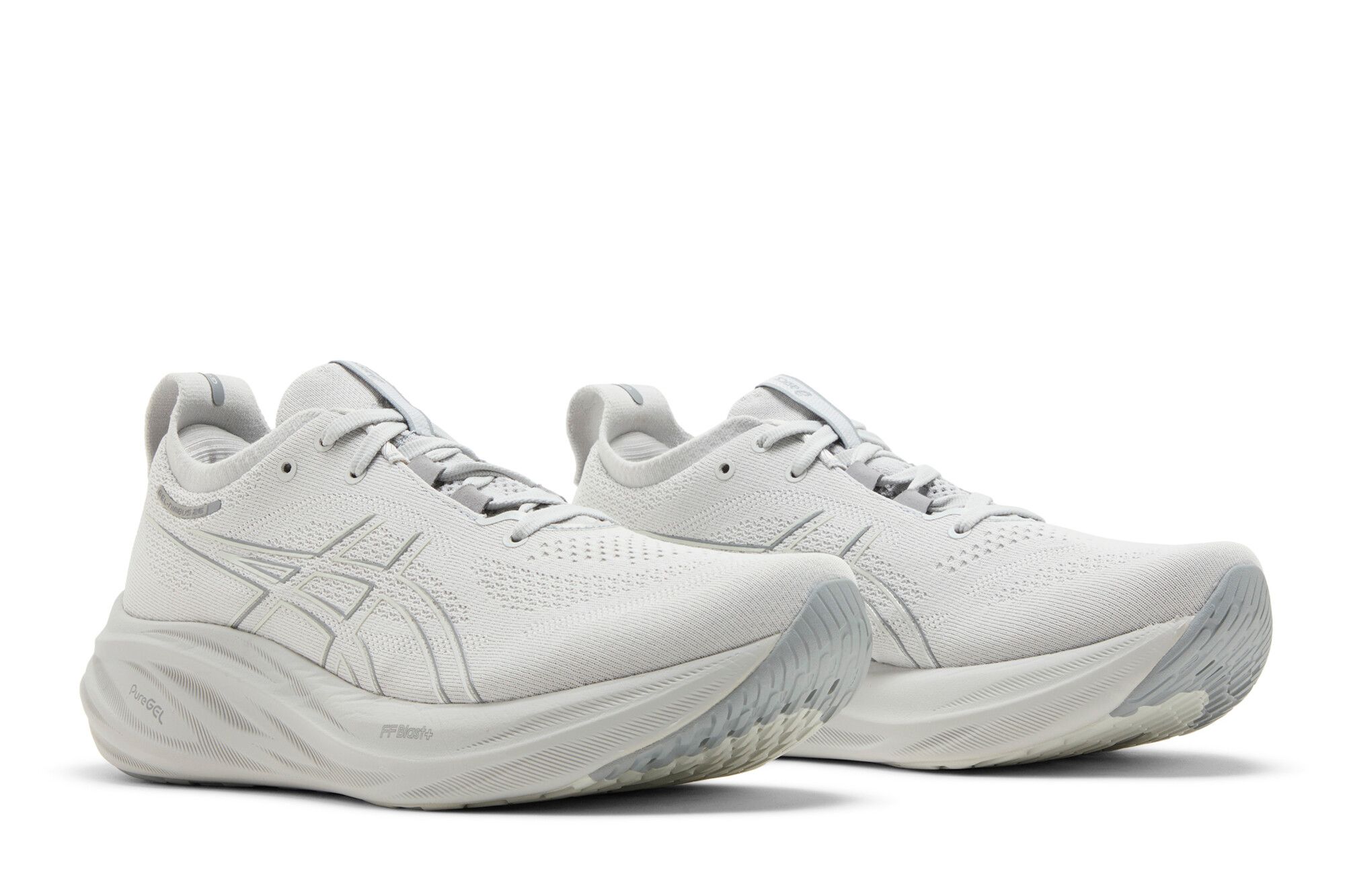 ASICS GEL-NIMBUS 26 1011B993 021 Concrete Pure Silver Running Shoes