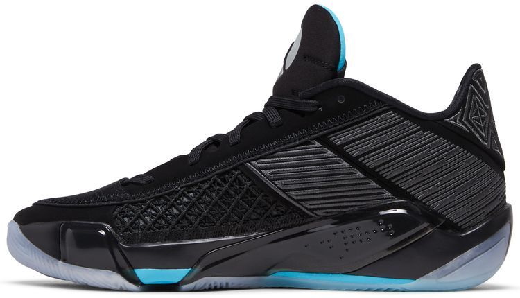Air Jordan 38 Low Black Gamma Blue