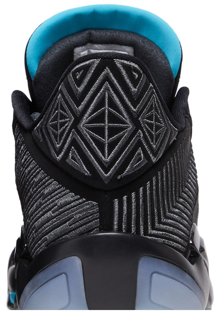Air Jordan 38 Low Black Gamma Blue