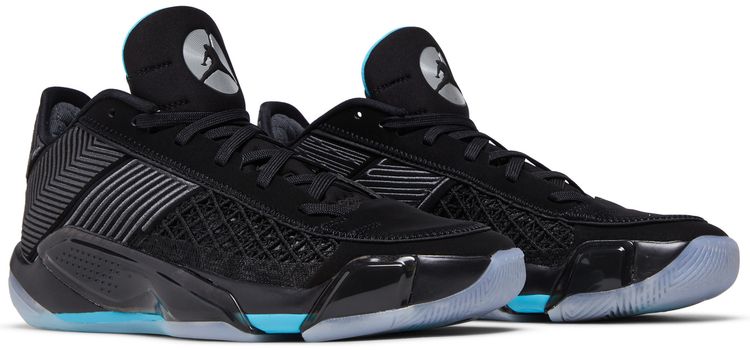 Air Jordan 38 Low Black Gamma Blue