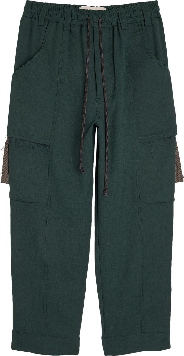 Song for the Mute Tabbed Cargo Pant 'Green'