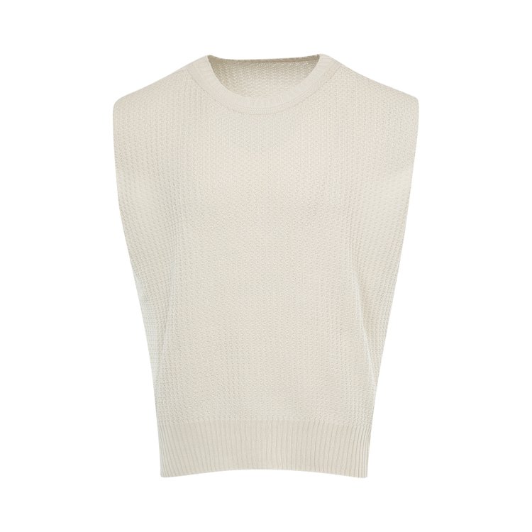 Issey Miyake Sweater Vest 'White'