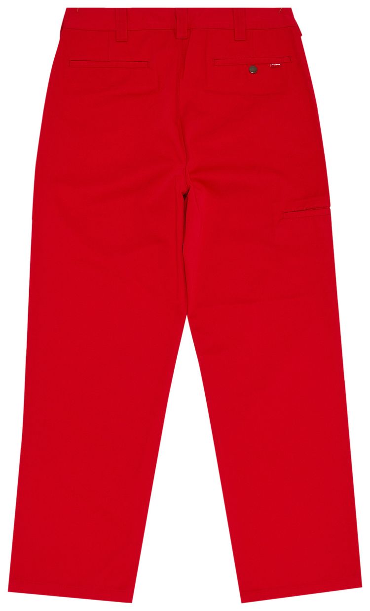 Supreme Work Pant Bright Red
