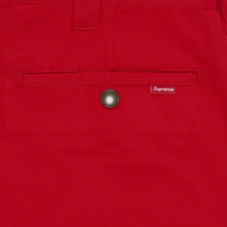 Supreme Work Pant Bright Red