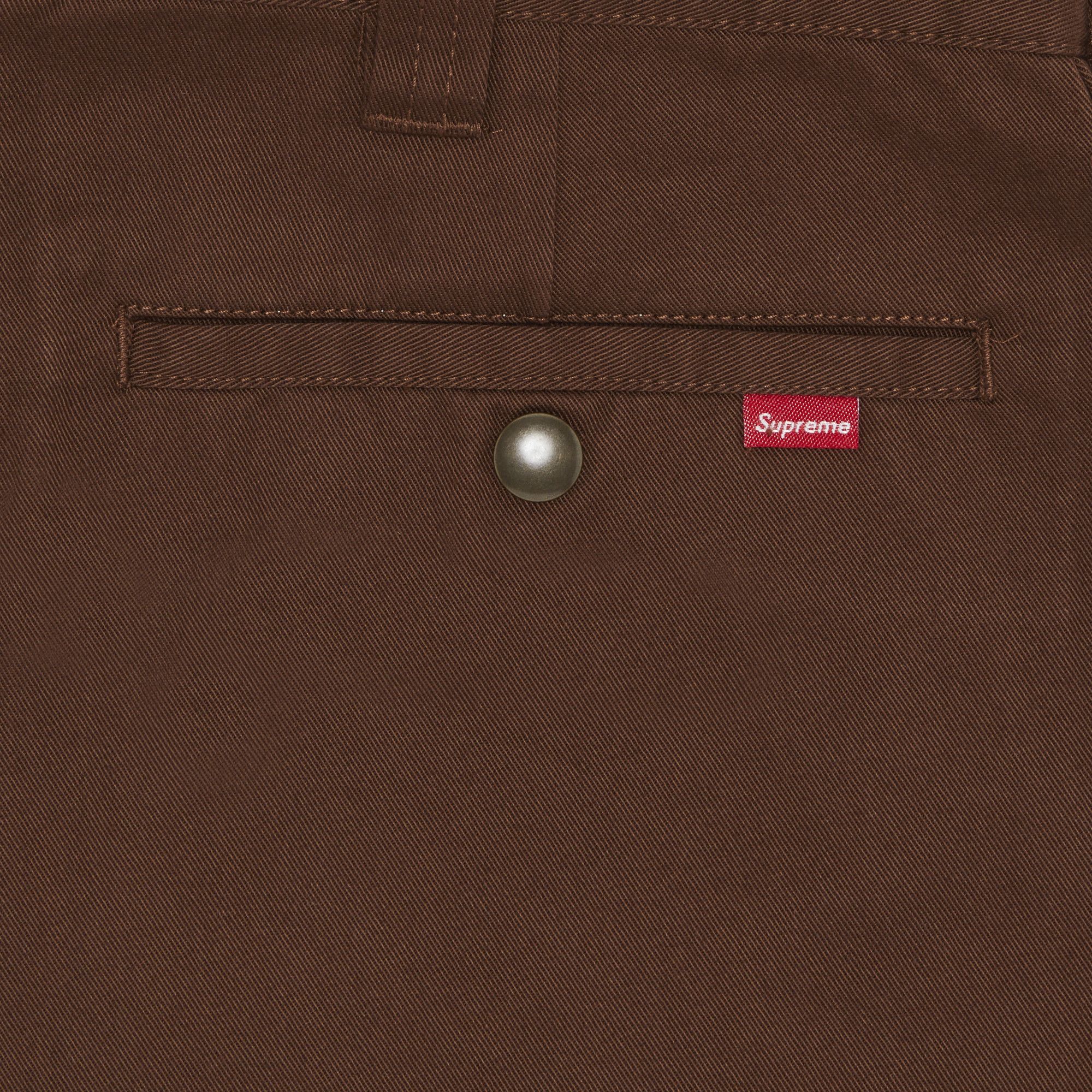 Buy Supreme Work Pant 'Brown' - SS24P19 BROWN | GOAT CA