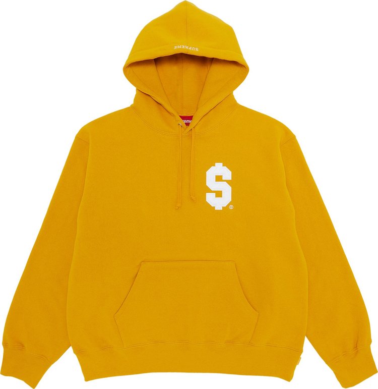 Supreme $ Hooded Sweatshirt 'Gold'