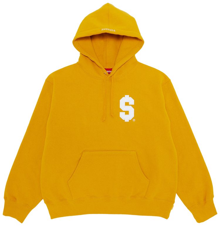 Supreme  Hooded Sweatshirt Gold
